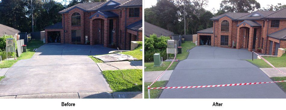 driveway project