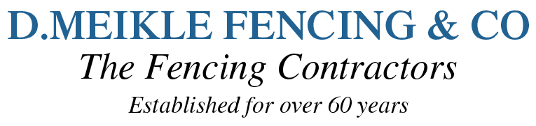 D Meikle Fencing Logo D Meikle Fencing Logo