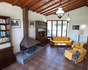 gli interni di Villa Rossella