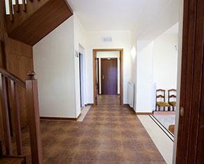 gli interni di Villa Rossella