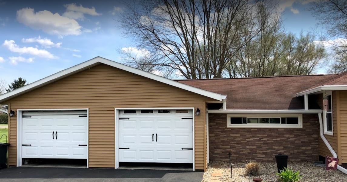 Two Door Garage — St. Pekin, IL — Bayview Exteriors