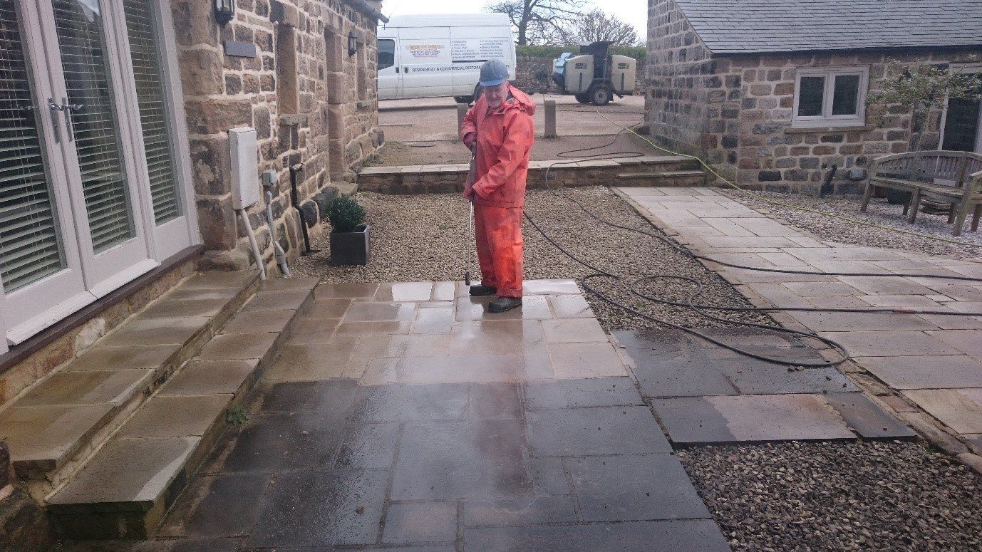 Patios & Decking Cleaning