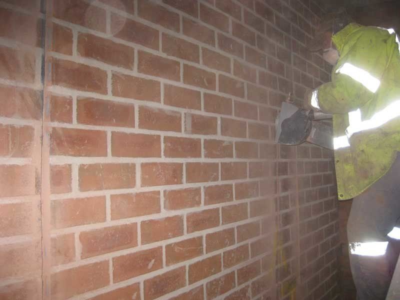 Man running conduit