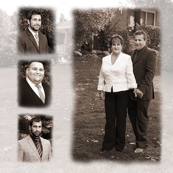 old family portrait