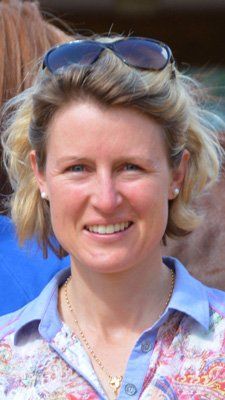 thoroughbred trainer and vet Ilka