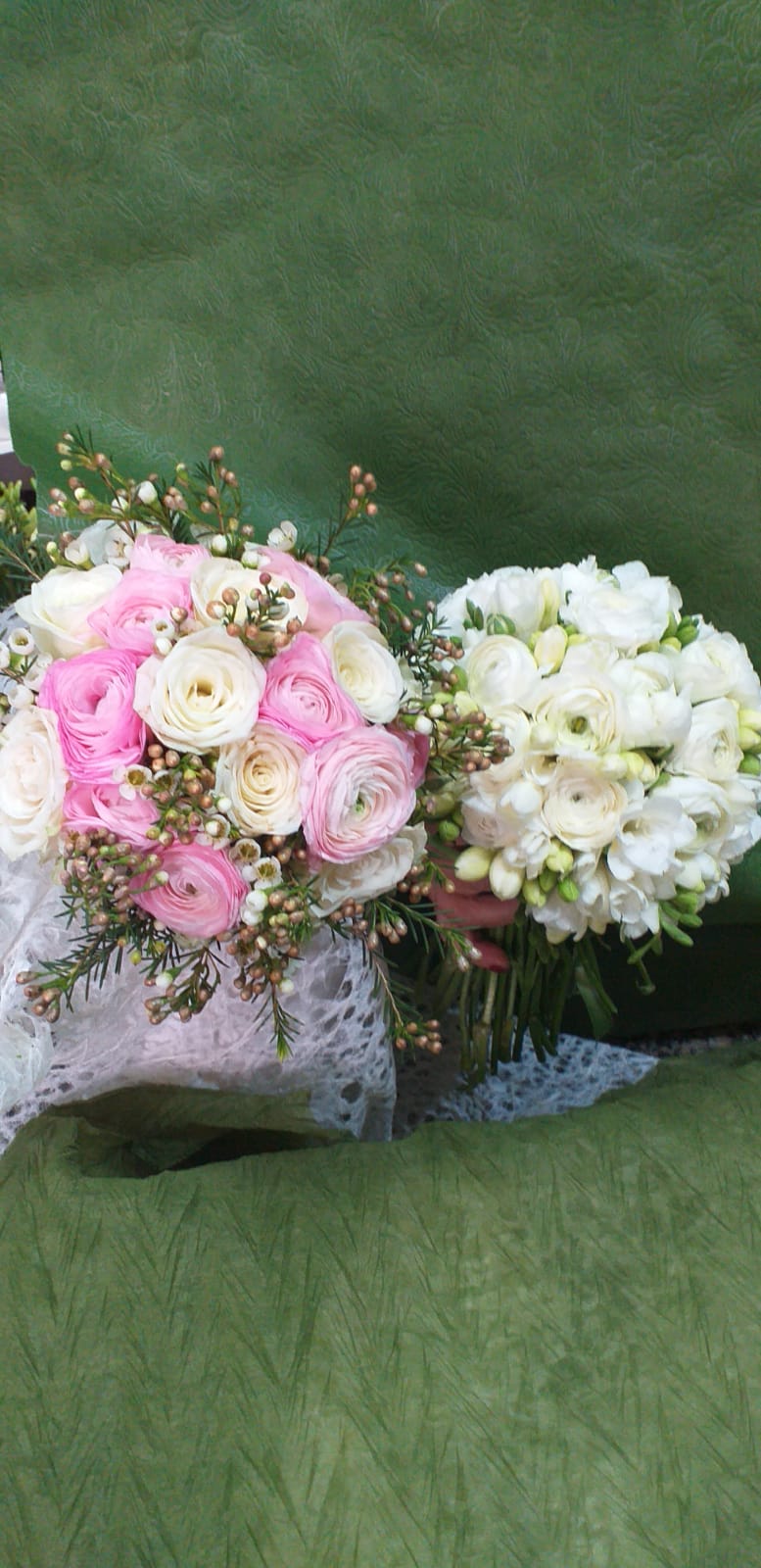 Fiori rosa e bianchi