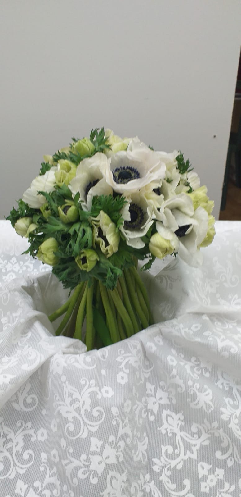 Mazzo di fiori bianchi