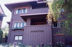 Side shot of Craftsman style house