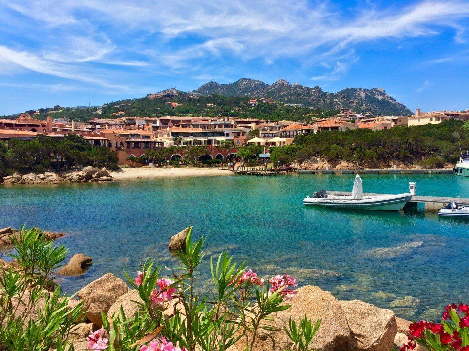 Vista della spiaggia