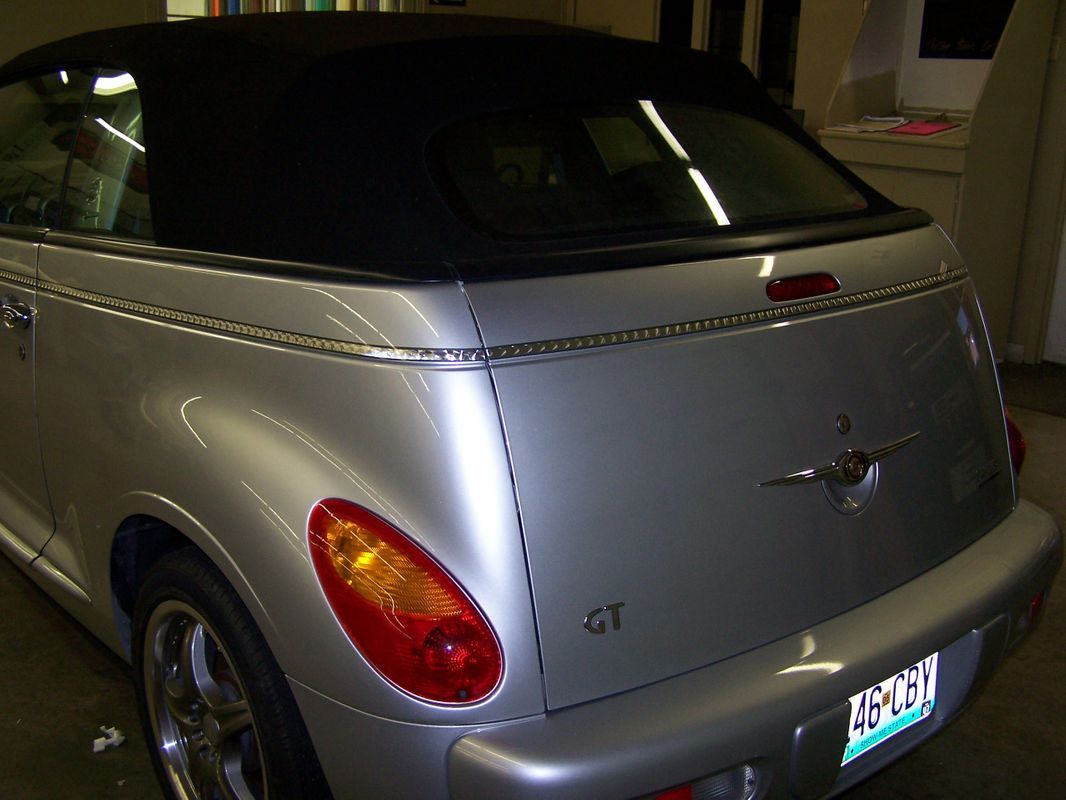 Gray Stylish Car — Springfield, MO — Stripes and Stuff Graphics