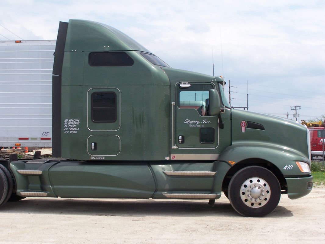 Green Legacy Truck — Springfield, MO — Stripes and Stuff Graphics