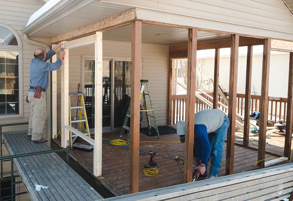 under construction house