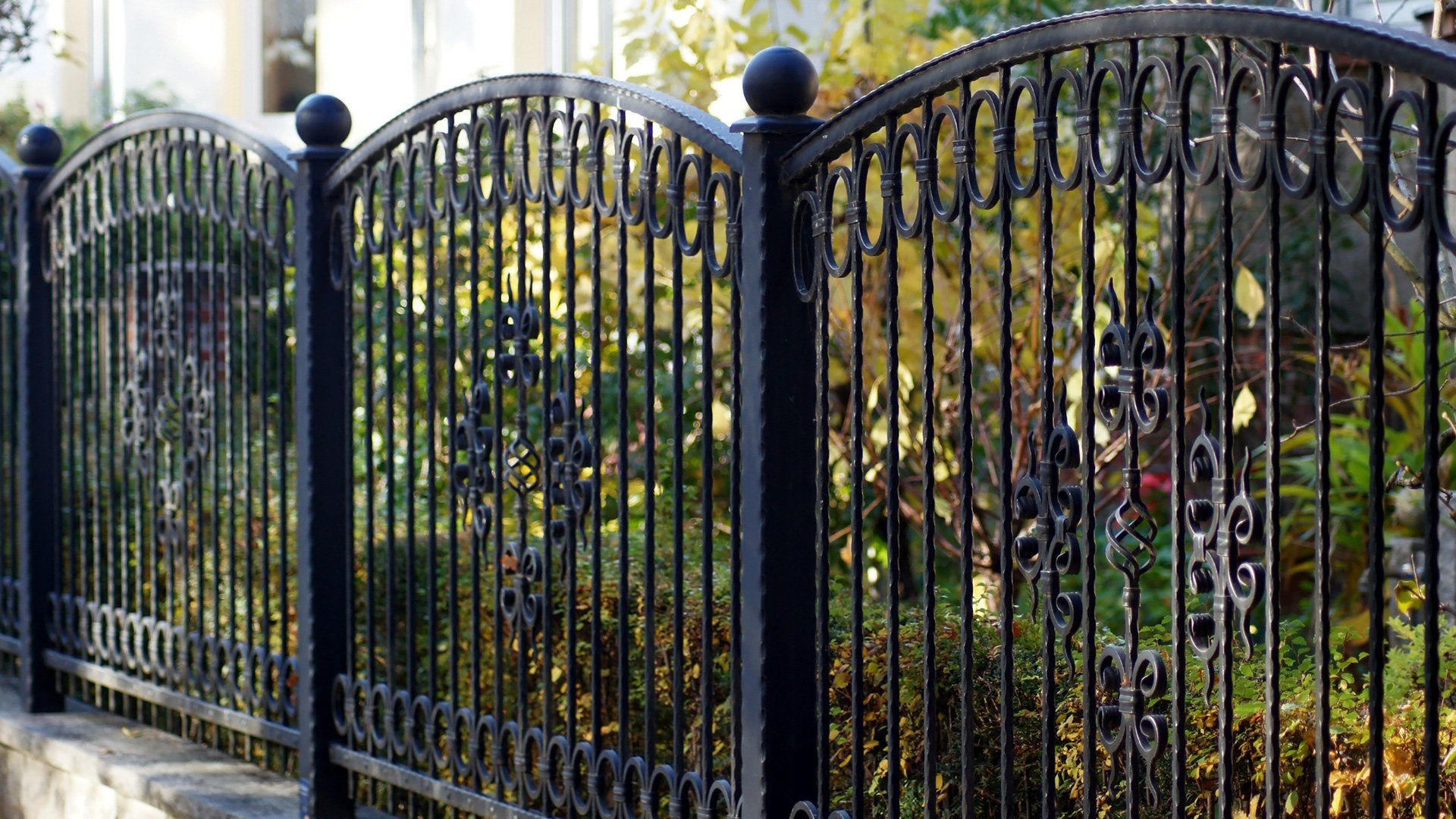 Elegant Black Fence — Toledo, OH — Patriot Fence Elegant Black Fence — Toledo, OH — Patriot Fence