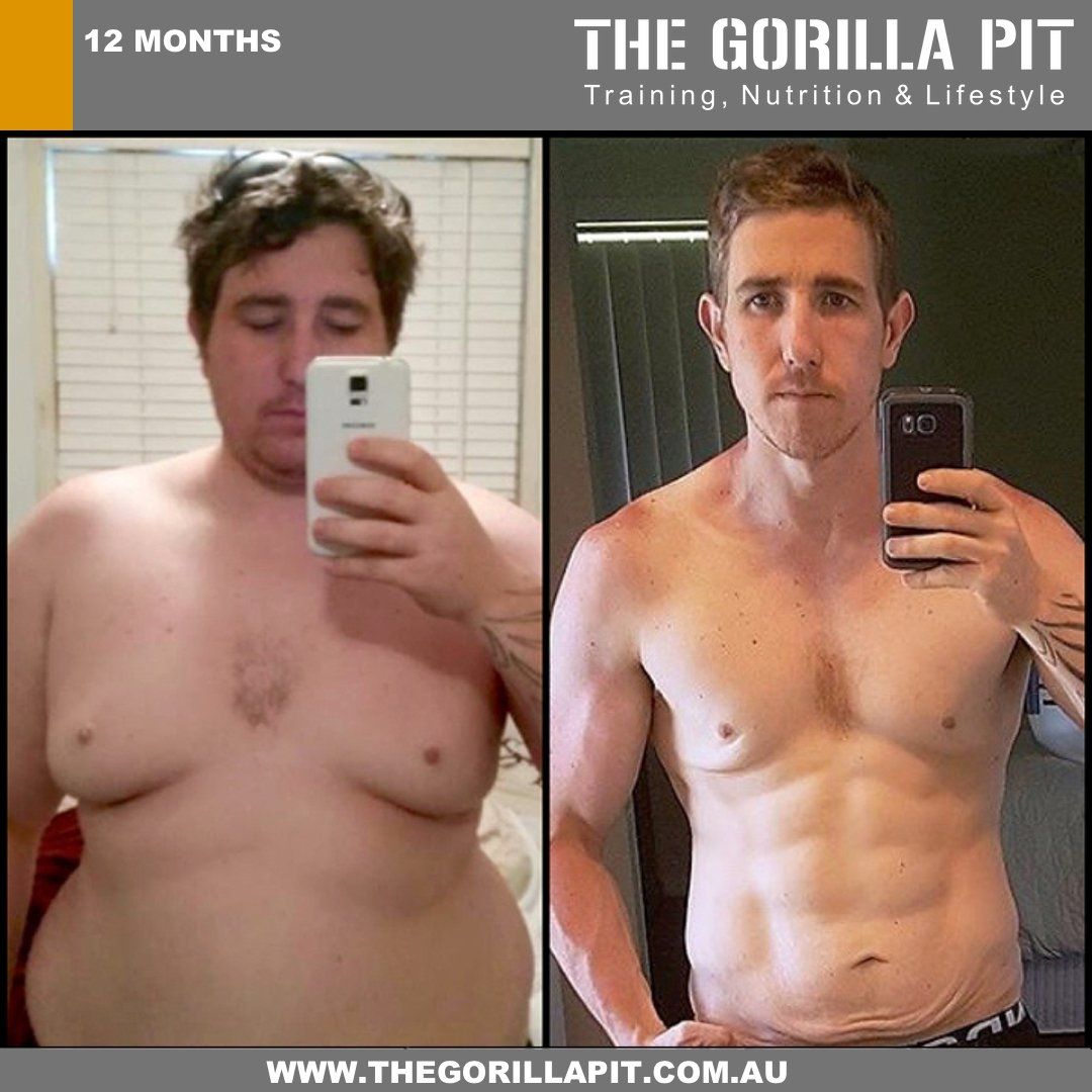 before and after fitness transformation of Cam