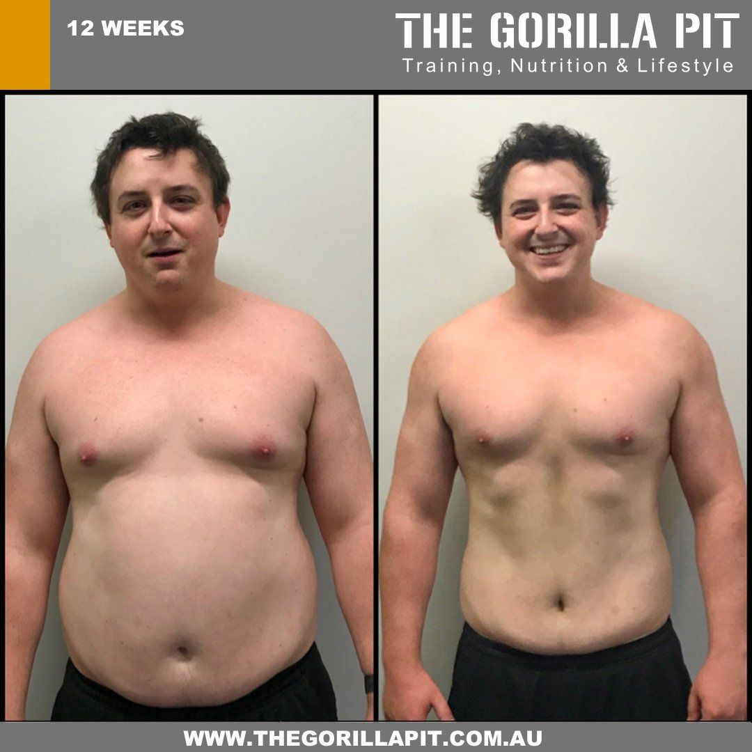 before and after fitness transformation of a man 6