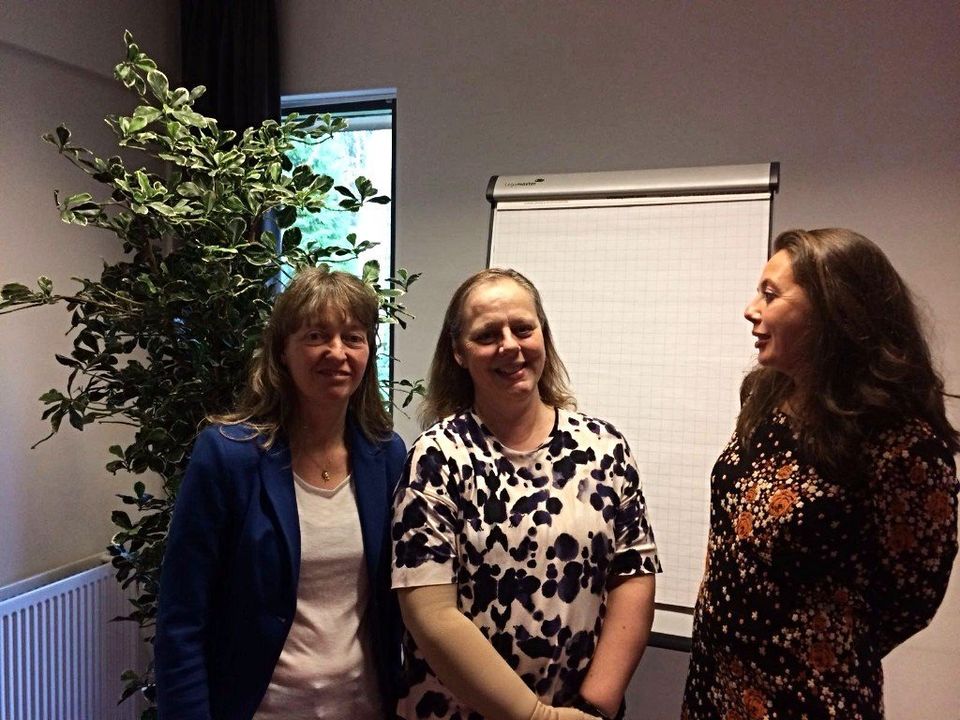 Kattencollege met Sarah Heath Ada van der Molen en Blanche Overgaauw