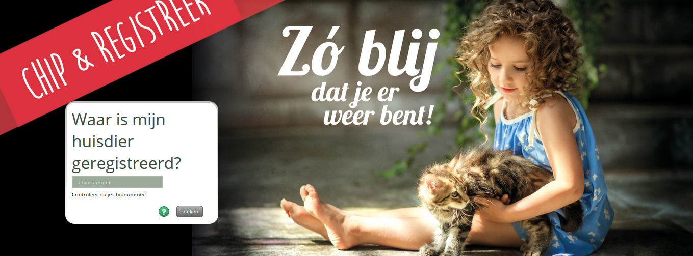 Chip en registreer je kat