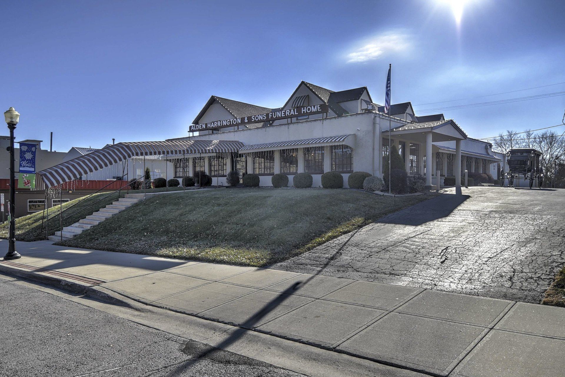 Alden-Harrington funeral home facilities