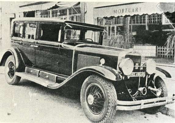 early ambulance funeral home history