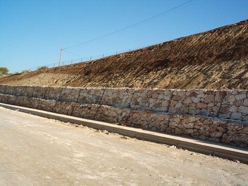 messa in sicurezza costone roccioso