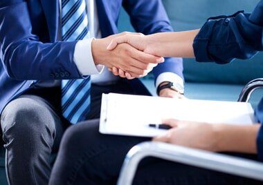 Life Insurance — Businessman Shake Hands With Client in Fresno, CA Life Insurance — Businessman Shake Hands With Client in Fresno, CA