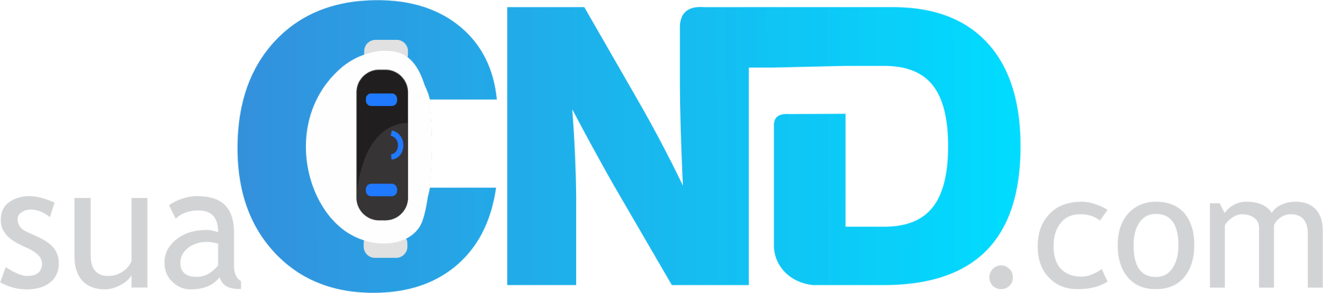 Logotipo com as letras