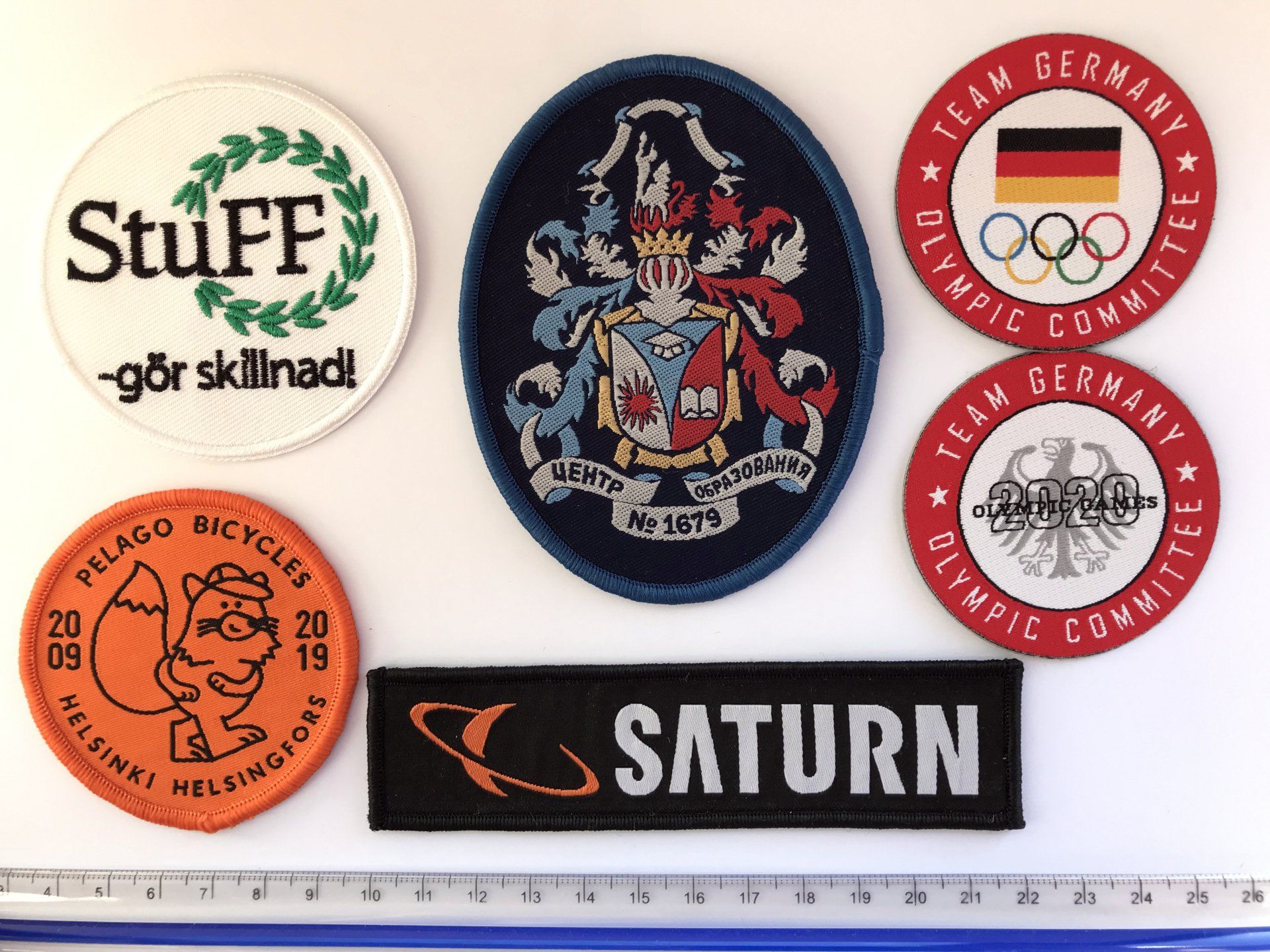 Woven Badges