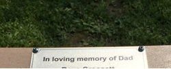 Memory Bench Plaques - Browels ID Solutions