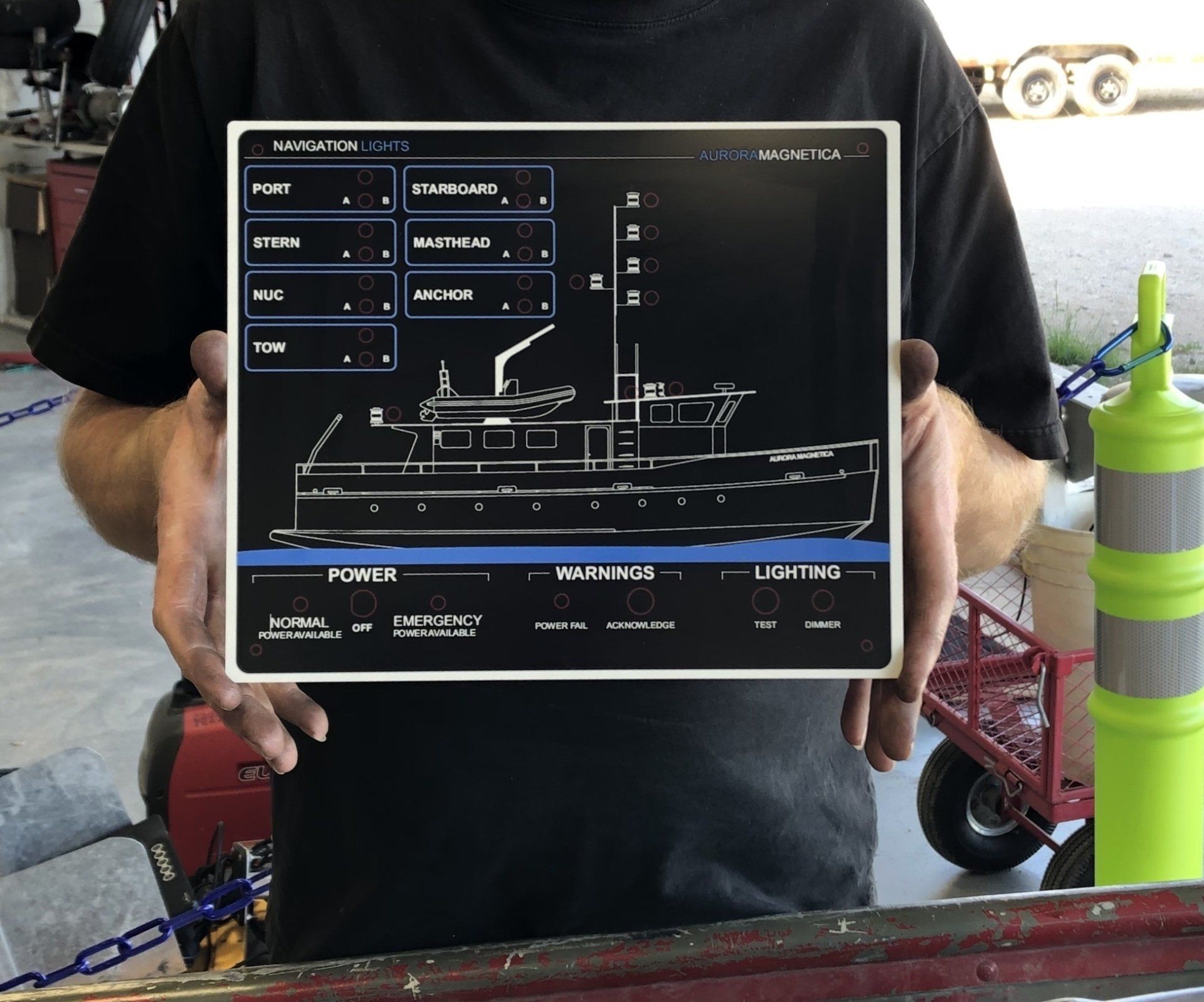 Custom Plates for Control Panels - Browels ID Solutions