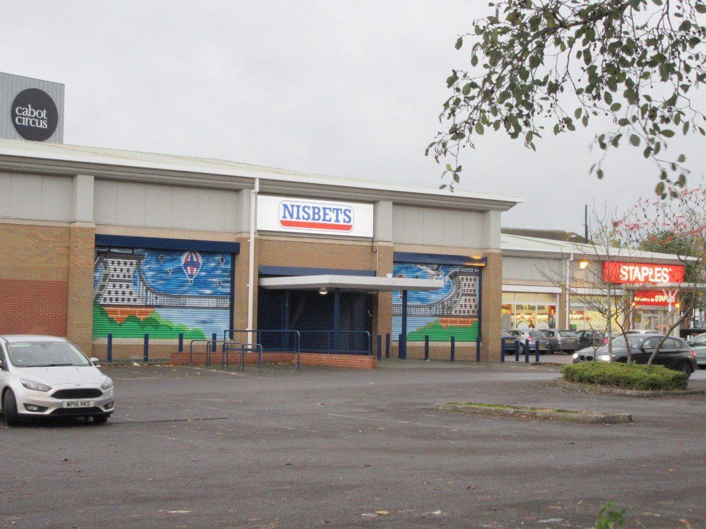 Nisbets Roller Shutter Graffiti