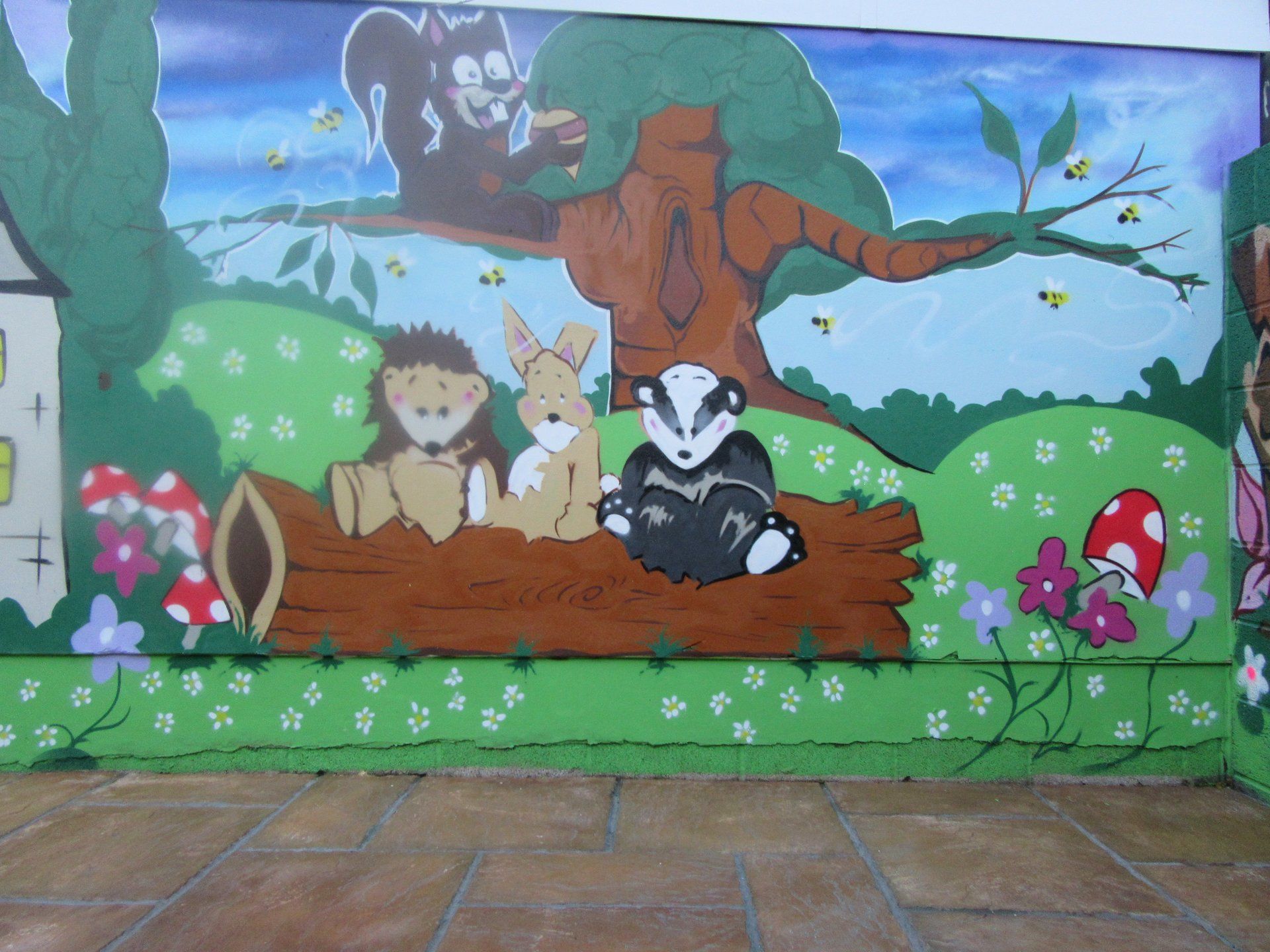 Garden Wall Graffiti