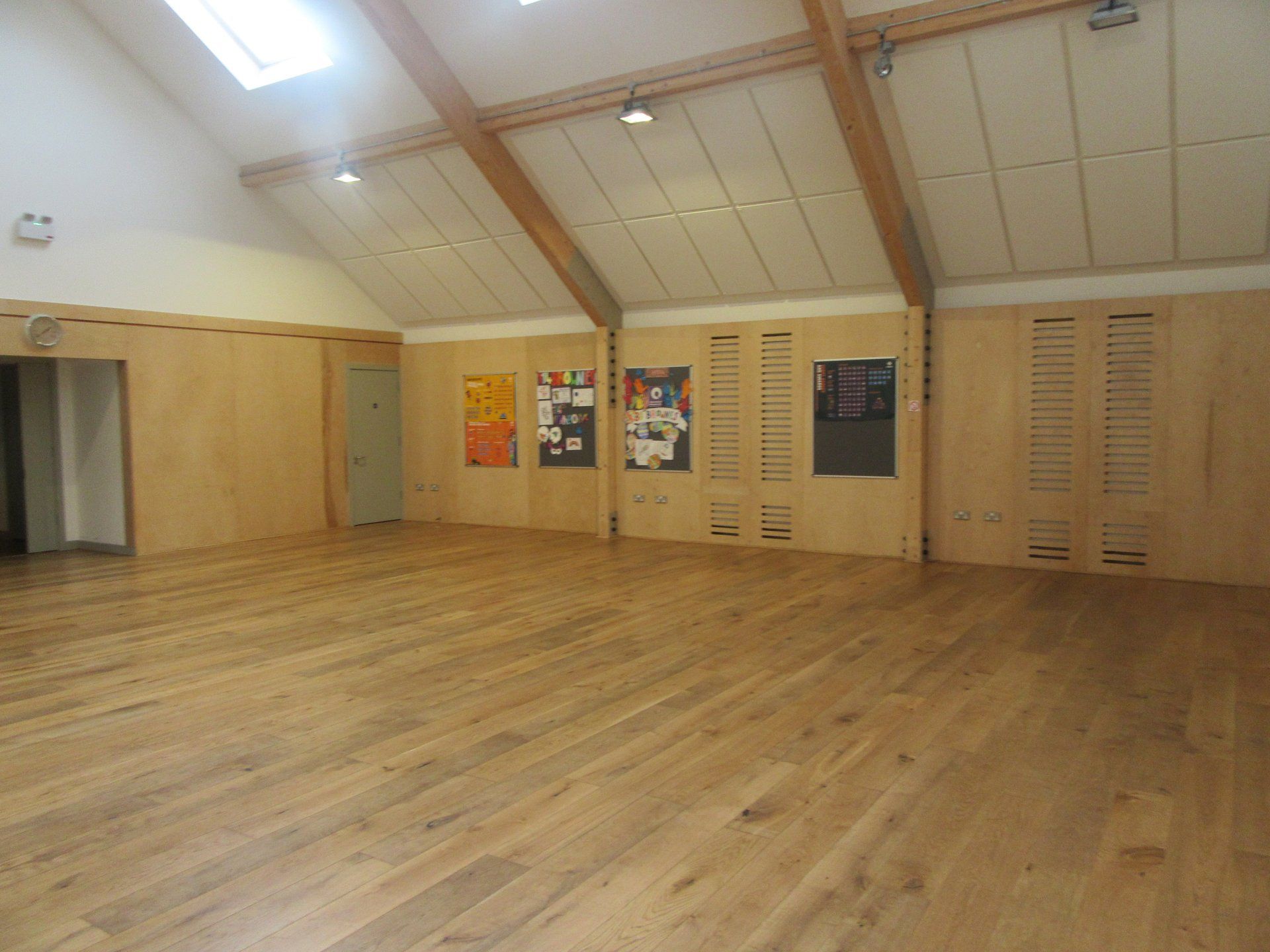 inside ssout hut main hall