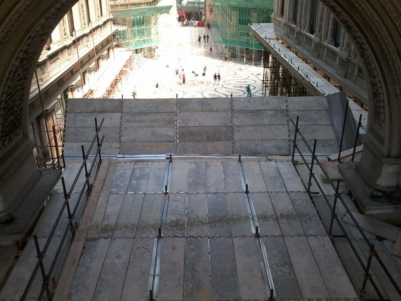 Soppalco interno edificio monumentale