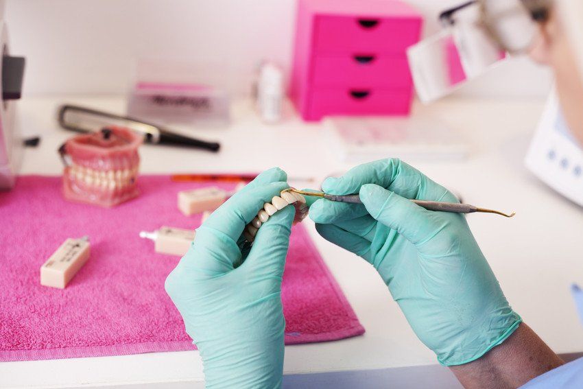 Denture repairs