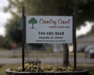 Country Court Signage — Byesville, OH — Country Court Mobile Home Park Country Court Signage — Byesville, OH — Country Court Mobile Home Park