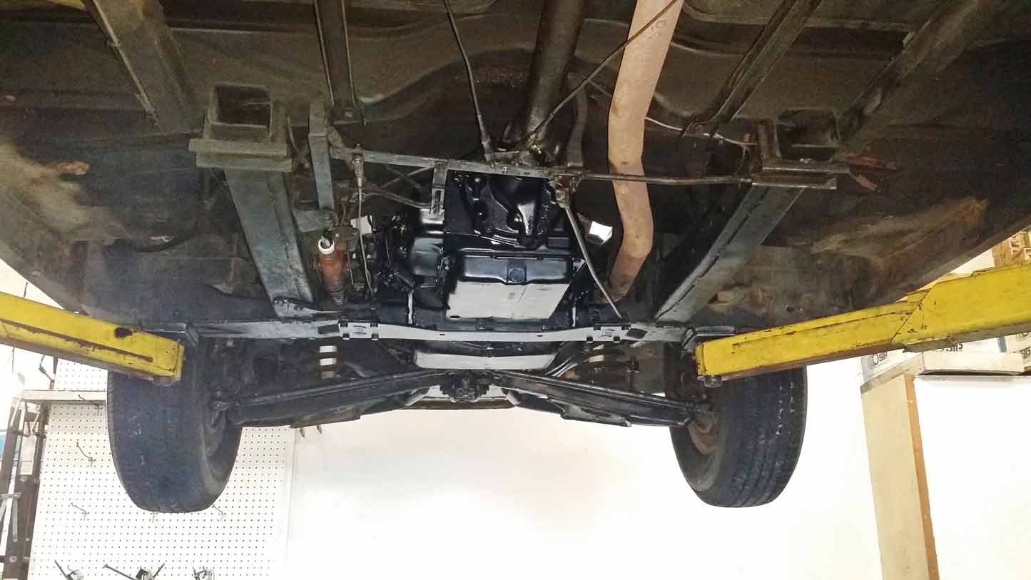 Step 22: Rebuilt transmission is like new.