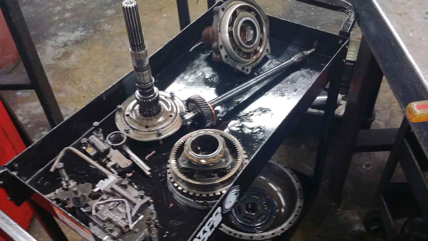 Step 04: Each part is removed and individually checked.