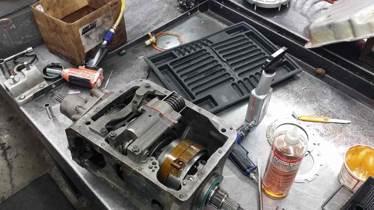 Step 10: Kirkland Transmission uses original factory tools and manuals.