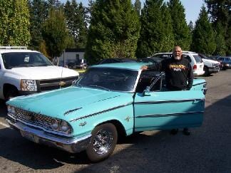 Ramon's 1963 Galaxie with a fresh Compushift