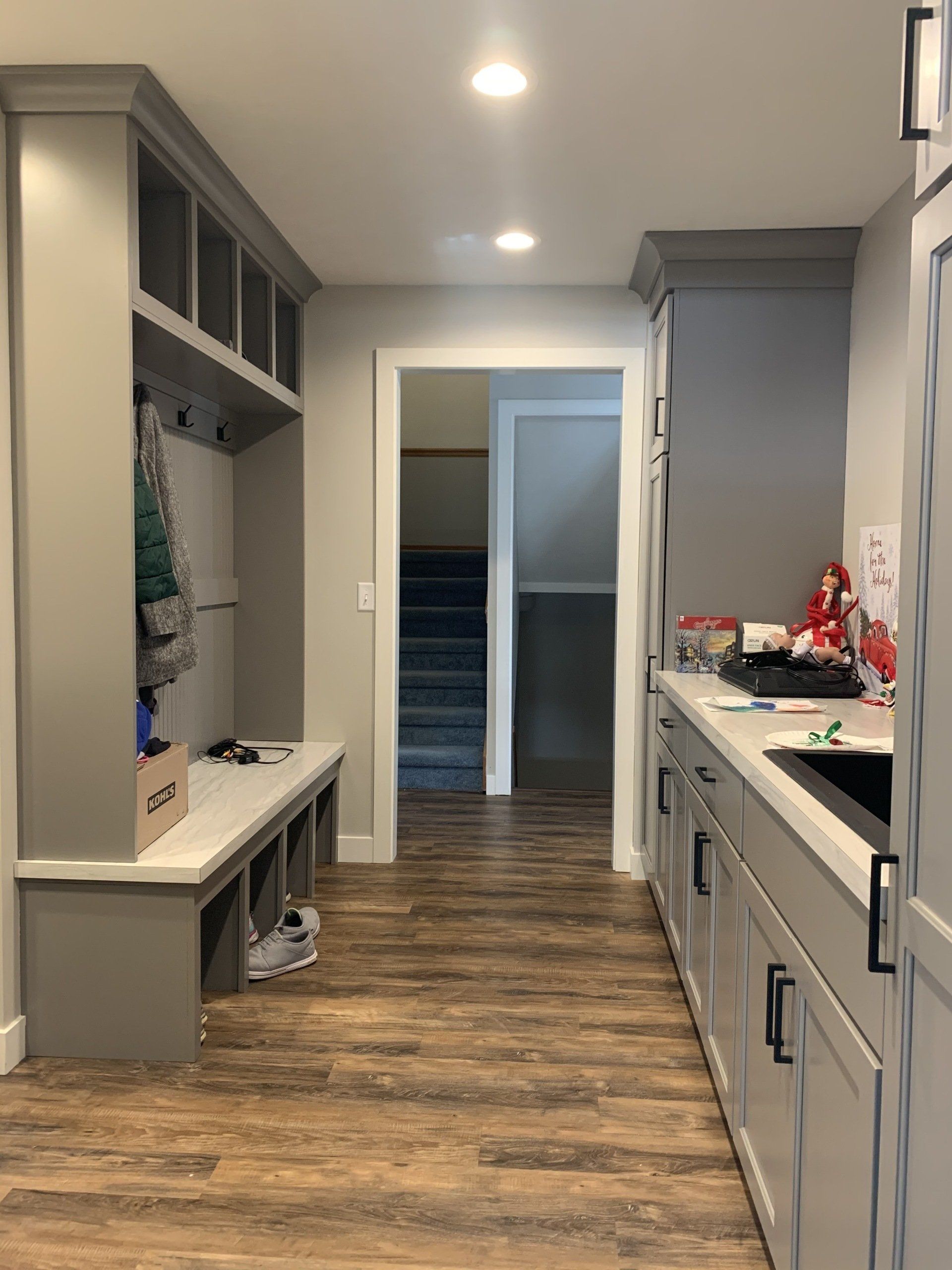 utility room remodel