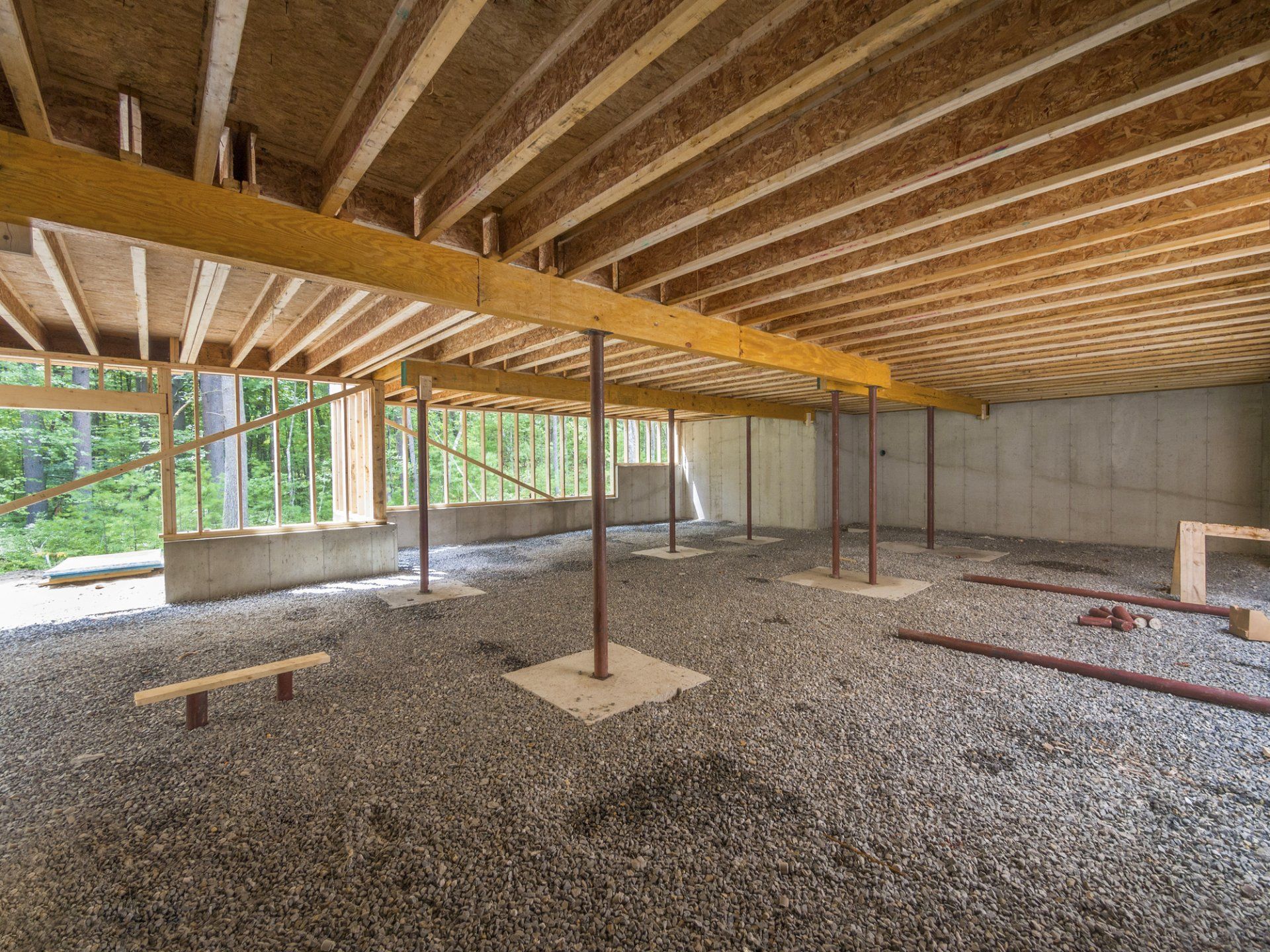 new build basement