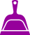 Dust pan icon