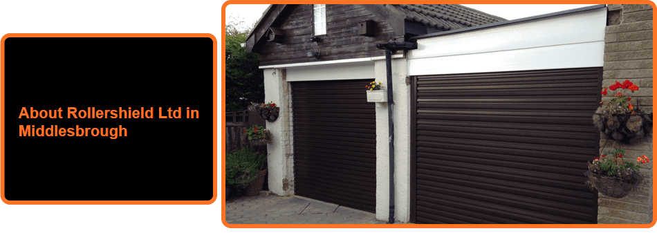 For roller garage doors in Middlesbrough call Rollershield Ltd Two roller garage doors