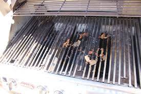 Greasy grill grates