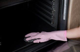 Oven cleaning