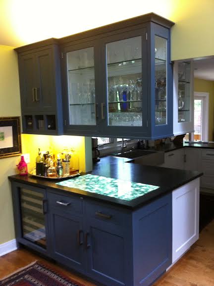 Cabinet Glass Doors — Kalamazoo, MI — J&J Glass