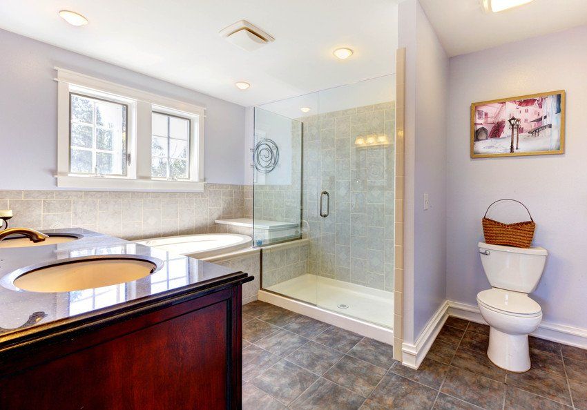 Bathroom Window And Shower Glass Enclosure — Kalamazoo, MI — J&J Glass