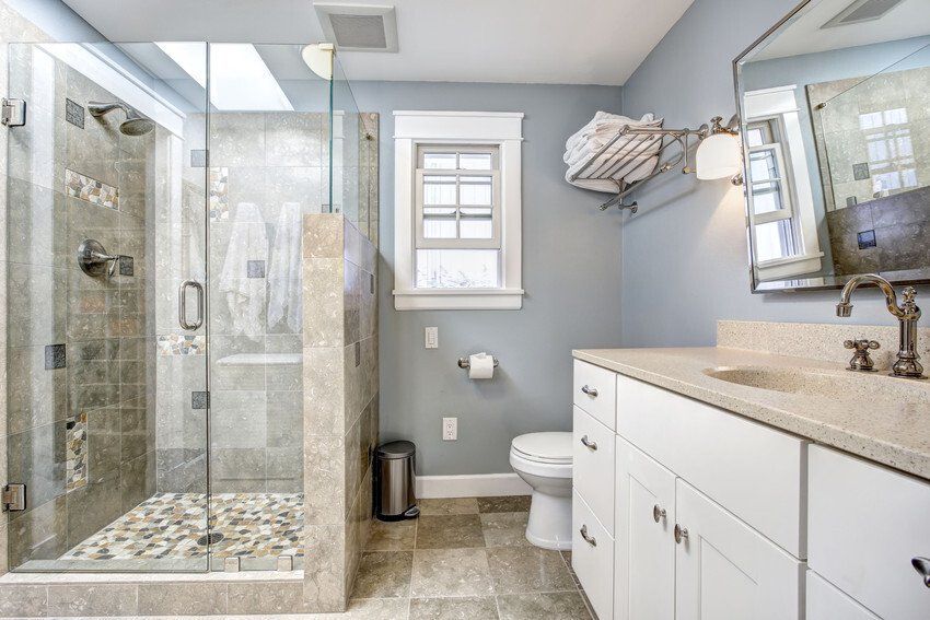 Bathroom Modern Design — Kalamazoo, MI — J&J Glass