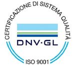 DNV GL ISO 9001 Certification logo