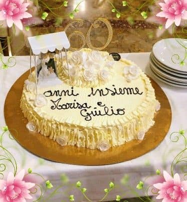 torta per anniversario di matrimonio